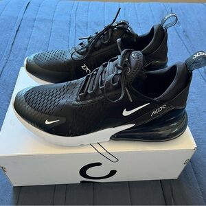 Nike Air Max 270 White & Black Men's Sneakers AH8050 - Worn Once - Original Box